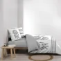 Housse de couette 240 x 220 cm coton 42 fils + 2 taies Indian dream