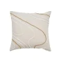 Coussin dehoussable compresse 45 x 45 cm polycoton uni+jute+corde lacia Sans