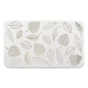 Tapis de bain 45 x 75 cm microfibre imprimee metallisee joya des. place Sans