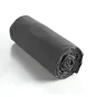 Drap-housse 1 personne Ambre Anthracite – 90 x 190 cm – Bonnet 30 cm – Coton 57 fils/cm²