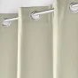 Rideau a oeillets 135 x 180 cm isolantthermique microfibre Micropolar Lin