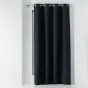Rideau a oeillets 135 x 280 cm occultant tisse tissea Anthracite