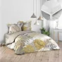 Pack parure de couette 240 x 220 cm Mogador + drap housse 140 x 190 x 30 Blanc