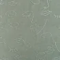 Voilage a oeillets 140 x 240 cm en voile imprimé métallisé Artyline Kaki/argent