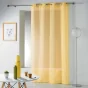 Panneau a oeillets 140 x 280 cm etamine crash telma Jaune
