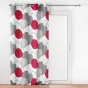 Lot de 2 Rideaux a oeillets 140 x 260 cm polyester imprimé Merlin