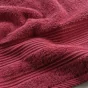 Drap de douche 70 x 130 cm eponge unie tendresse Rubis