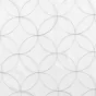 Paire droite passants 2 x 60 x 120 cm voile sable brode olympia Gris