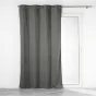 Lot de 2 rideaux isolant phonique thermique occultant 140 x 260 cm Darko Gris