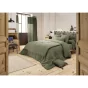 Edredon double gaze de coton luxe 150 x 150 cm Gaia Romarin
