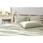 Taie d'oreiller gaze de coton tissée 50 x 70 cm gaïa mix Vert d'eau