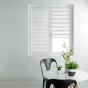 Store enrouleur jour et nuit 60 x 180 cm polyester daynight Blanc