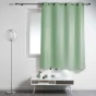 Lot de 2 rideaux petite hauteur 140 x 180 cm Polyester Essentiel Sauge