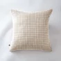 Taie d'oreiller gaze de coton 60 x 60 cm gaïa mix pampa Naturel