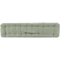 Coussin de sol 50 x 50 x 10 cm coton/polyester recycle grs twily Sauge