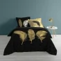 Pack housse de couette 220x240 cm Himalalove + drap housse 140x190 Jaune