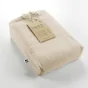 Pack Housse de couette 260X240 cm chaude en flanelle + drap housse 160X200 Candice Beige