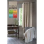 Lot de 2 Rideaux luxe occultant + isolant phonique polaire L140 x H180 cm Inuit Ecru naturel