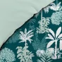 Parure de Lit Scarlett Émeraude 240 x 220 cm + Drap-Housse 140x190 cm