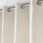Rideau a oeillets 140 x 260 cm velours à relief Verra Beige