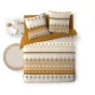 Housse de couette 260 x 240 cm coton 42 fils + 2 taies Xena