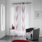 Panneau a oeillets 140 x 240 cm voile imprime transfert ondulys Rouge
