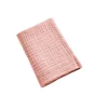 Serviette Invité Gaïa 30 x 50 cm – Gaze de Coton Unie Rose Pêche