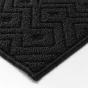 Tapis rectangle 50 x 80 cm bouclette losi Noir