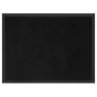 Tapis rectangle 50 x 80 cm anti-poussiere uni telio Noir