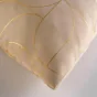 Coussin dehoussable compresse 60 x 60 cm polyester imp. metallise louxor Beige