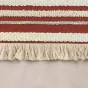 Rideau tamisant en coton 140 x 240 cm Atlas Terracotta