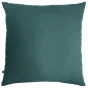 Taie d'oreiller en double gaze de coton – 60 x 60 cm – Gaïa Bleu canard