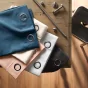 Lot de 4 Rideaux à Œillets - 140 x 260 cm - Microfibre Légère - Indgo Absolu