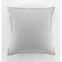 Pack Housse de couette 240x220 cm chaude en flanelle   + 2 taies + drap housse 140x190 Candice Gris