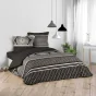 Housse de couette 240 x 220 cm + 2 taies 100% coton Silex