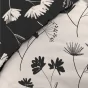 Ensemble Housse de Couette Iris 240 x 220 cm + 2 Taies en Percale de Coton 78 Fils avec Drap Housse Blanc 140