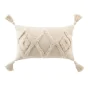 Coussin dehous. compr. pompons 30 x 50 cm coton/polyester tufte athena Naturel