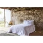 Housse de couette 240 x 220 cm Lin lavé français Soline Blanc