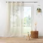Panneau a oeillets 140 x 240 cm polyester/lin uni aline Sans