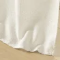 Voilage a oeillets 140 x 240 cm effet lainage Loulaine Beige