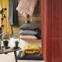 Pack housse de couette 240 x 220 cm gaze de coton + drap housse 140x190 cm Blanc