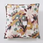 Housse de coussin 60 x 60 cm polyester imprimé + enduction léane Multicolore