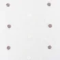 Paire droite passants 2 x 60 x 160 cm voile sablé brodé Lorna Blanc