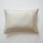Taie d'oreiller 50 x 70 cm satin de bambou Salomé Naturel