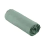 Pack drap housse king size 180 x 200 cm + 2 taies en percale 78 fils Tilleul