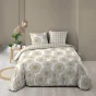 Parure de couette réversible + 260 x 240 cm coton 57 fils + 2 taies Nebulla
