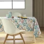 Nappe rectangle 145 x 240 cm polyester imprime stylis Jaune