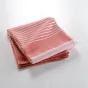 Couvre lit 1 personne 180 x 220 cm coton/polyester tisse adele Rose