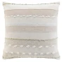Coussin dehoussable compresse 60 x 60 cm coton/polyester fantaisie santos Sans