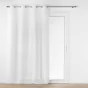 Panneau a oeillets 140 x 280 cm tisse jacquard ophelia Blanc